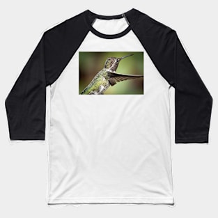 Hummingbird in Flight Baseball T-Shirt